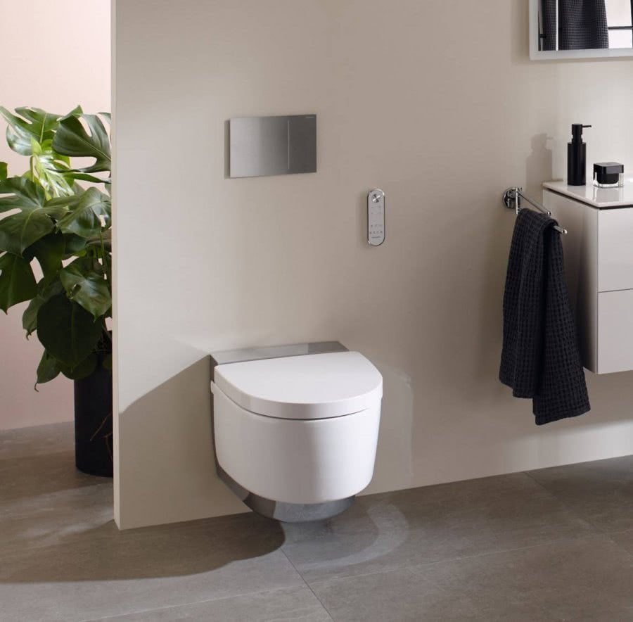 Geberit AquaClean Mera WC-Schüssel schwebendes Design Highlights BadeWelten