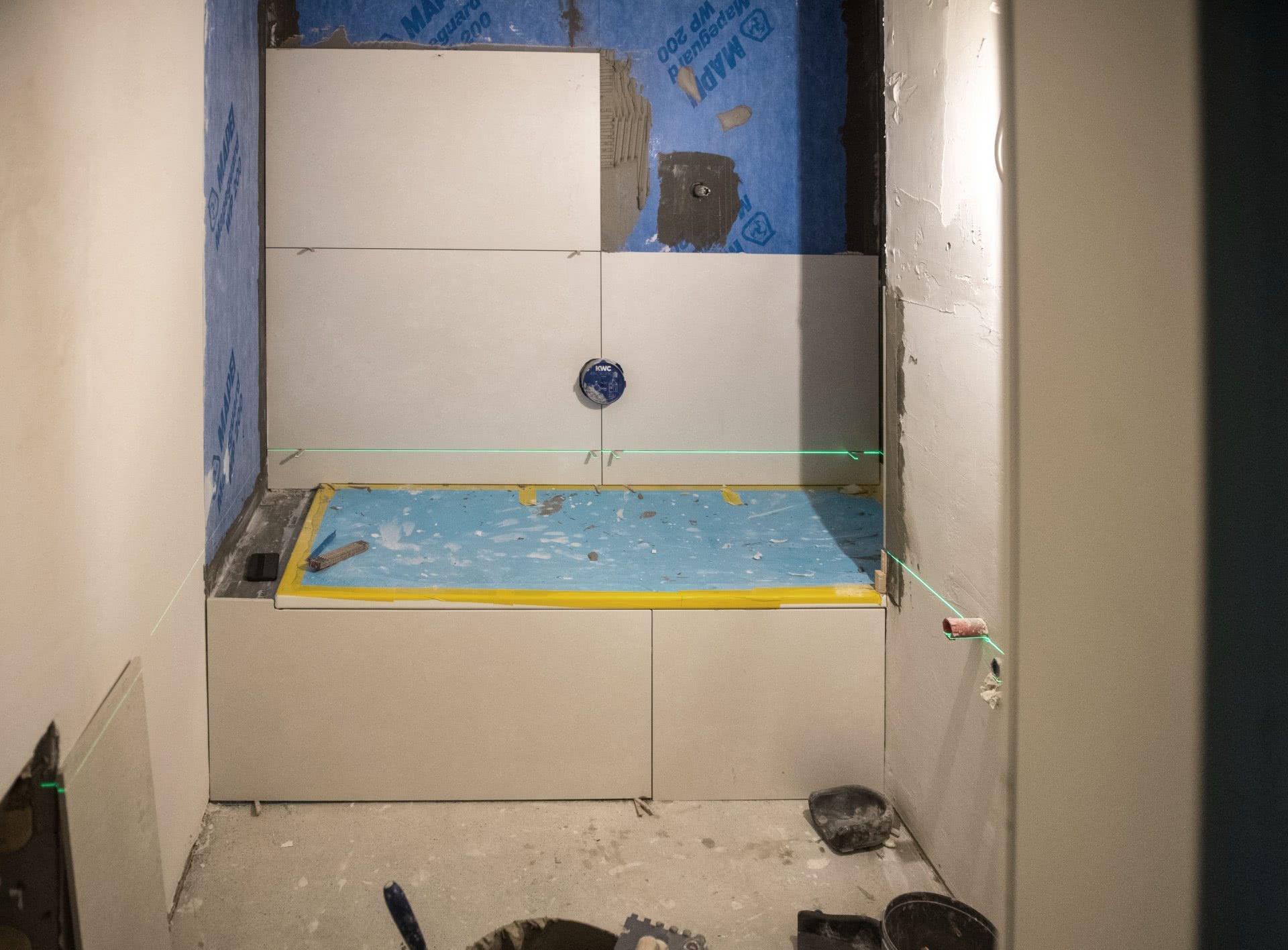 Bad Umbau Umbau-Prozess 2 Aktuell BadeWelten