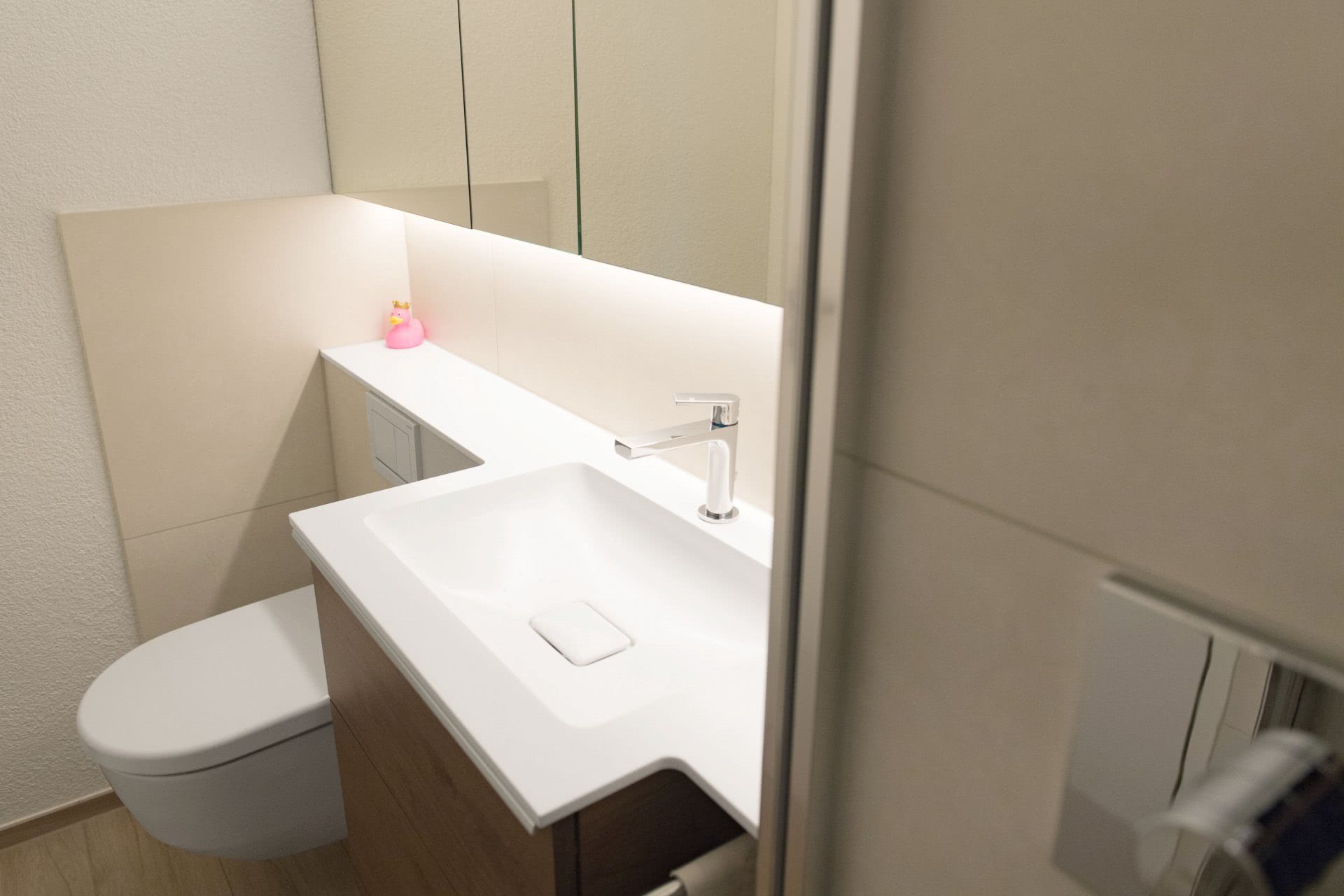 Bad Umbau neues WC Aktuell BadeWelten